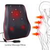 Electric Neck Massager with Heat Heated Back Massager with Remote Control 3D Deep Tissue Kneading Pillow for Neck Back Shoulder