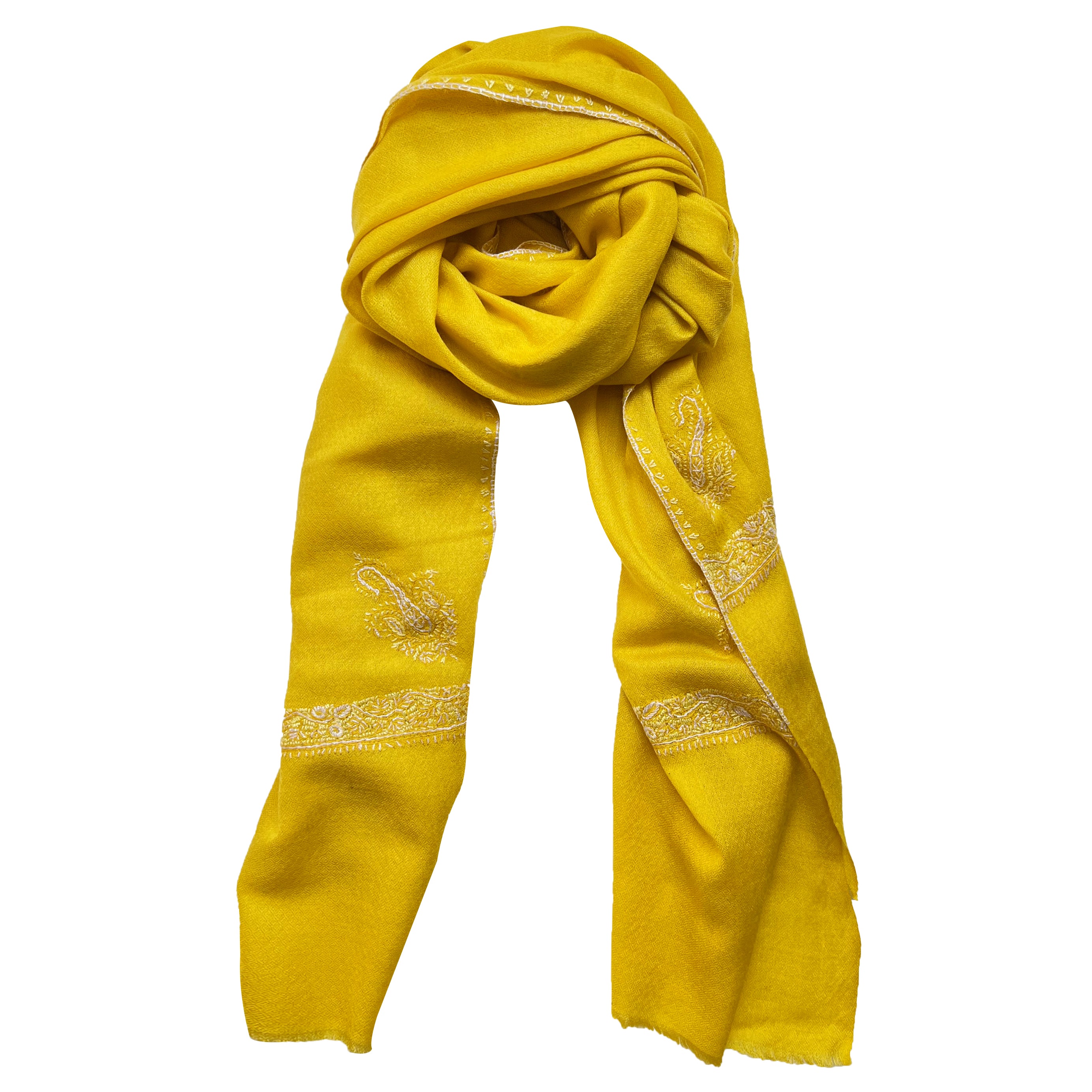 

Ikka Dukka Rectangular Sophia Tuscan Yellow Scarf
