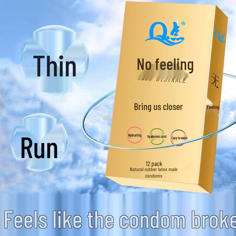Q Point Ultra-Thin Stimulating Condoms with Clitoral Wolf Tooth Texture - Long-Lasting Safety for Couples.