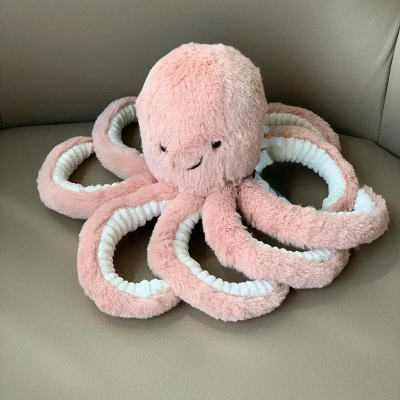 Large Cute Octopus Plush Toy - Sleep Companion Doll for Children