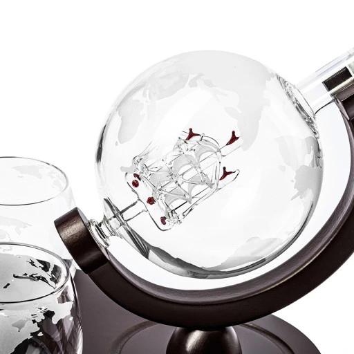 Zestaw Do Whisky Globus Z Grawerem Prezent Dla Taty Faceta 18-99 Urodziny
