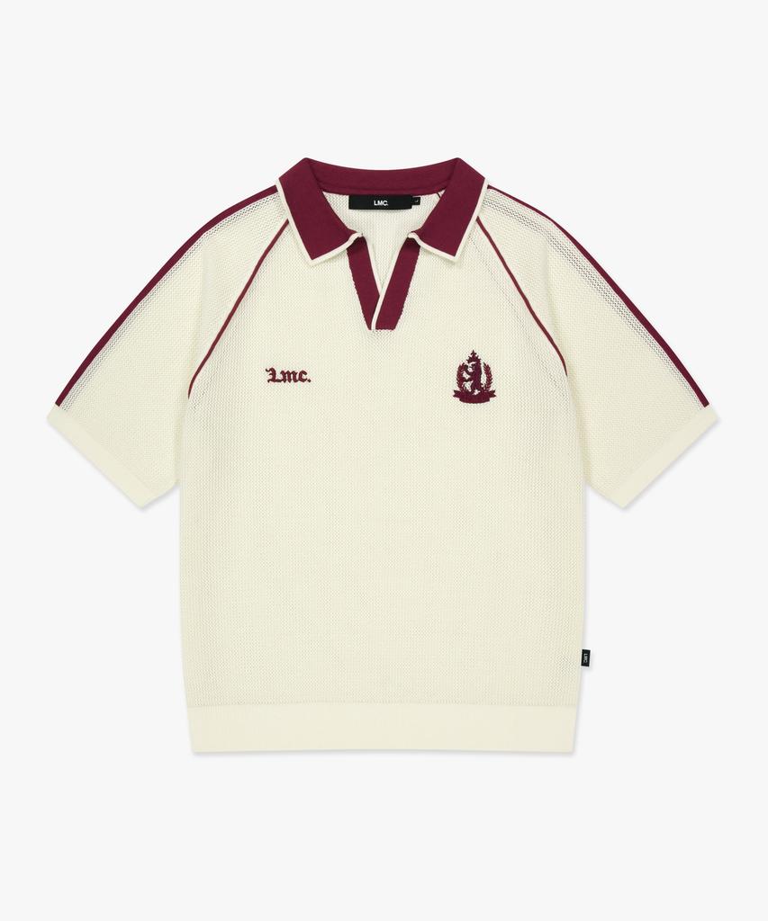 LMC Line Point Skipper Half Knit Ivory