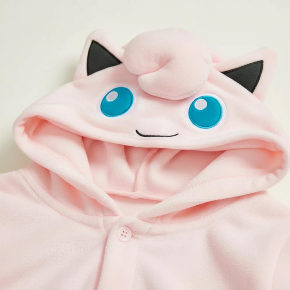 Piżama Onesie Kigurumi Przebranie Pokemon Jigglypuff Dzieci 95 - 105Cm