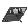 Phone Case For Samsung Galaxy Z Fold 7 Hinged Protection ,Shockproof PC + Tempered Glass Film Holder Back Cover With Pen slot and Stylus New