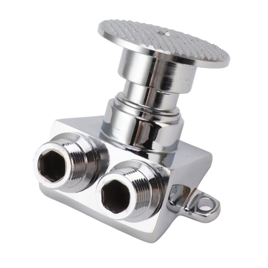 Foot Pedal Valve Copper Touchless Foot Pedal Water Valve Set for Basin Water Tap Bathroom Basin