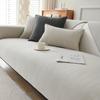 Sofa Cushion Four Seasons Universal Non-Slip Herringbone Chenille Cushion Summer Green Sofa Cover