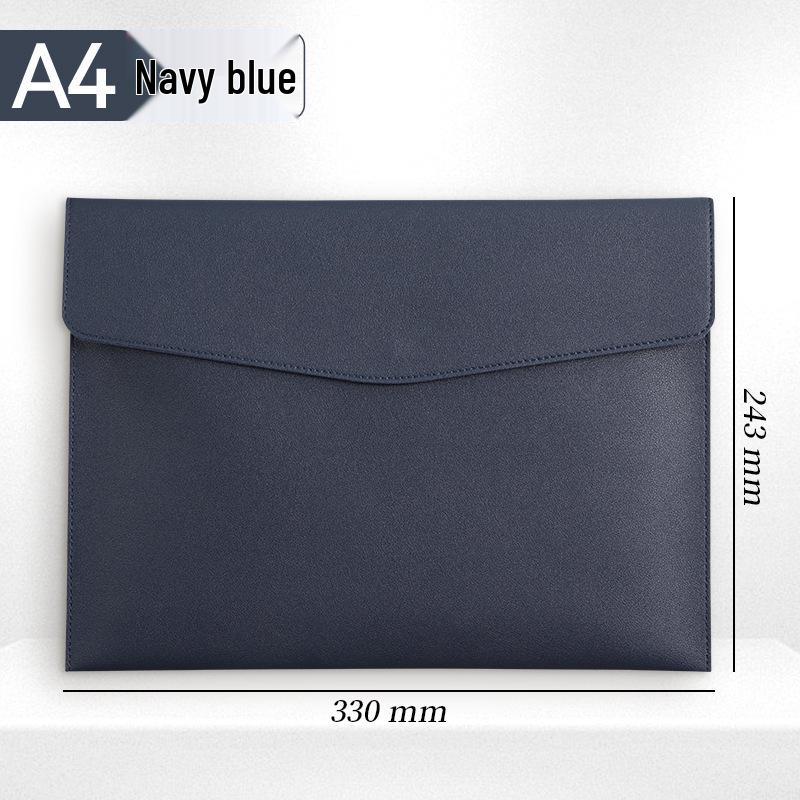 Customizable A4 File Bag with Printable Logo - Document Briefcase and Storage Solution