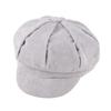 Children  Color Corduroy Retro Beret Leisure Tongue Cap