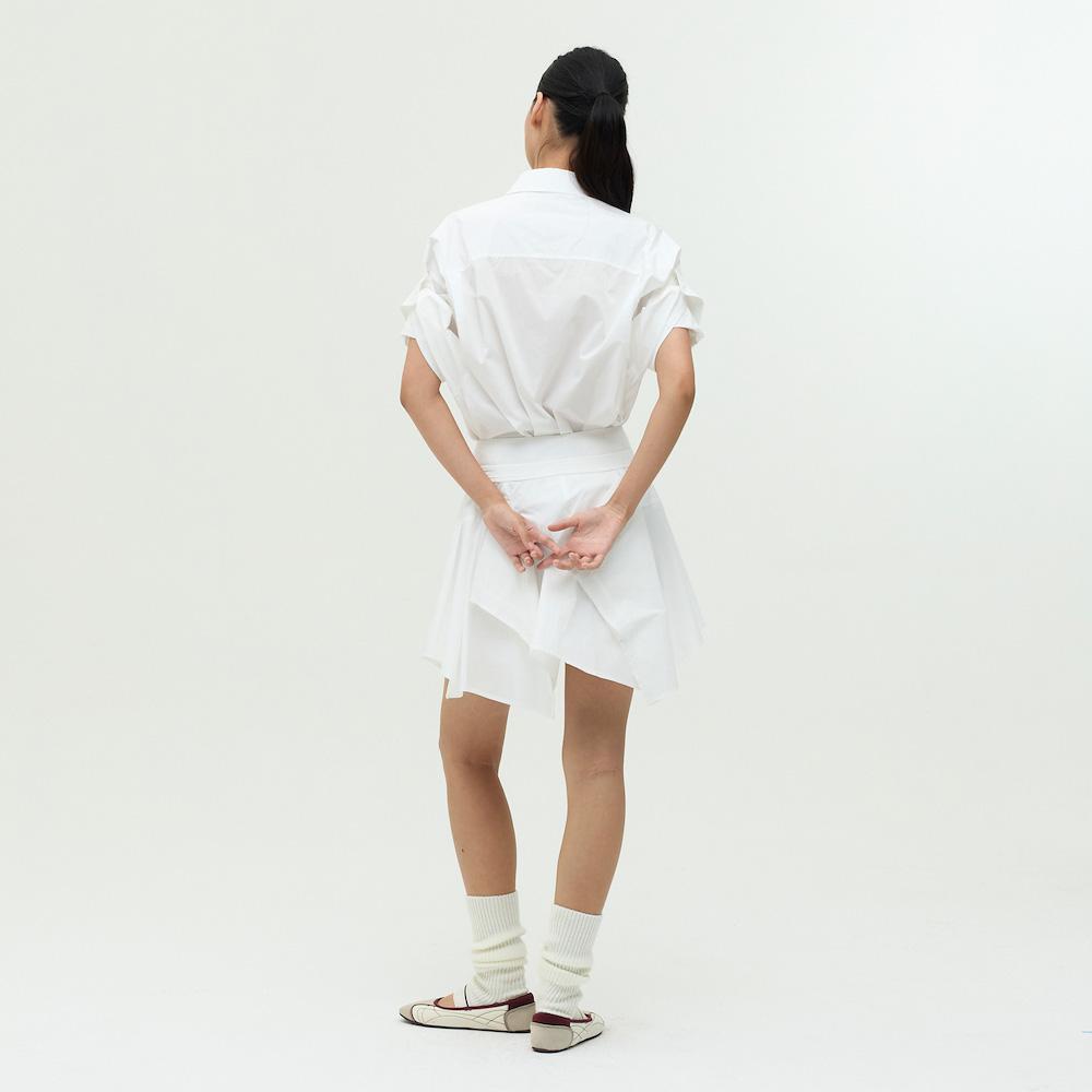 Ibiem Asymmetrical Flare Skirt Emp8Wsk090
