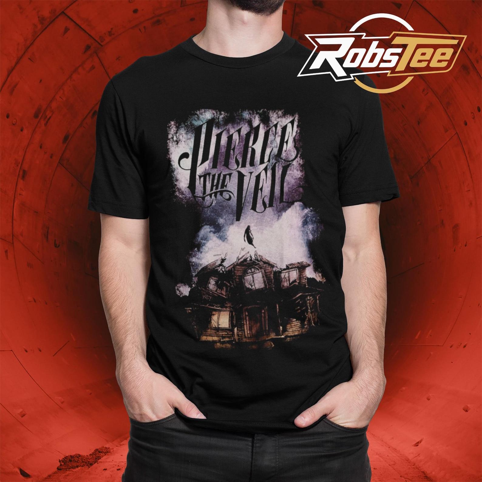Pierce the Veil T-Shirt | Rock Music Shirt | Bulletproof Love | Collide With The Sky | Pierce the Veil Merch | Cotton Tee 3XL