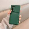 TPU Weiches Silikon Kartensteckplatz Geldbörsenhülle Für SamSung S25 S24 S23 S22 S21 FE Plus Ultra Note 20 A54 A34 A24 A15 A25 A35 A55 4G 5G