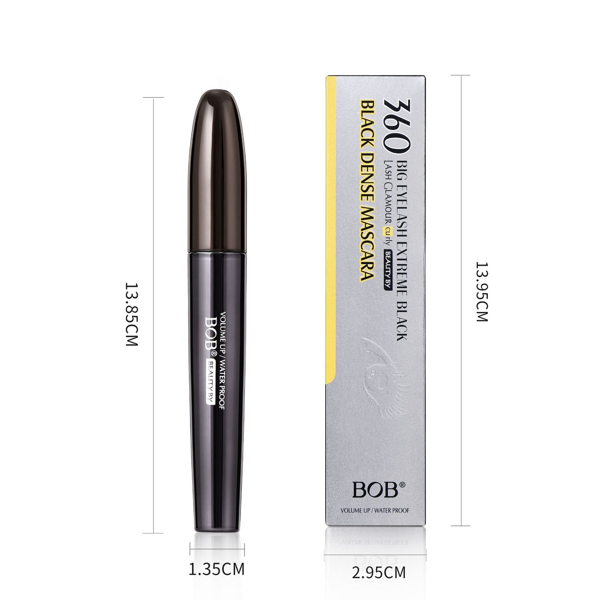 

Тушь для ресниц водостойкая, устойчивая к поту, не осыпается, не требует макияжа, естественная завивка, длинная и густая 9g