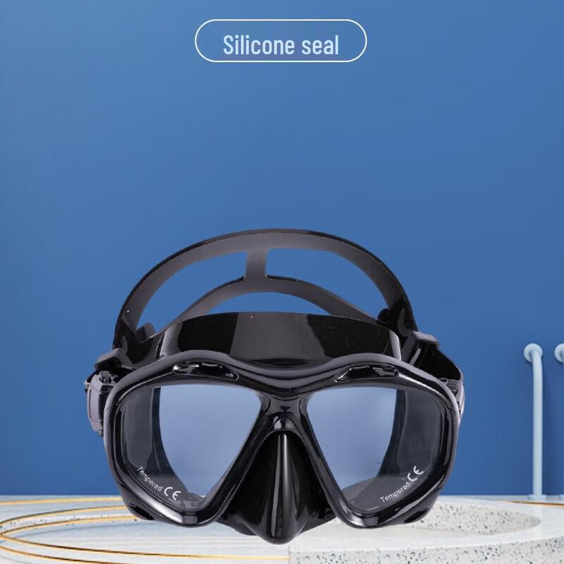 YBLKJ M2026S Silicone Snorkeling & Freediving Mask