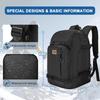 Durable 50L Ski Boot Bag Large Capacity Adjustable Ski Bag Breathable Waterproof Snowboard Boot Bag for Helmet Ski Shoes Goggles
