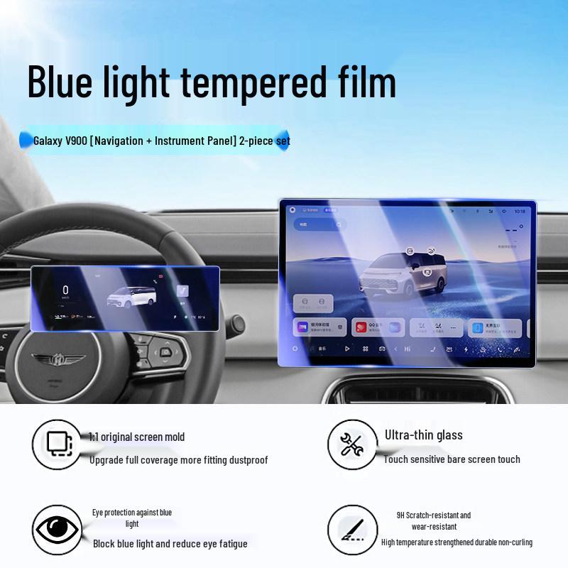 Geely Galaxy V900 Center Console Screen Protection Film