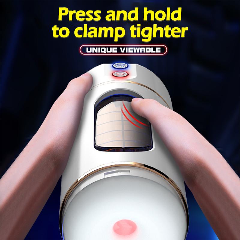 Automatic Male Mastubator Cup Pocket Pussy Sex Machine Realistic Vagina Sexy Voice Vibrator Penis Stimulator Sex Toy For Men