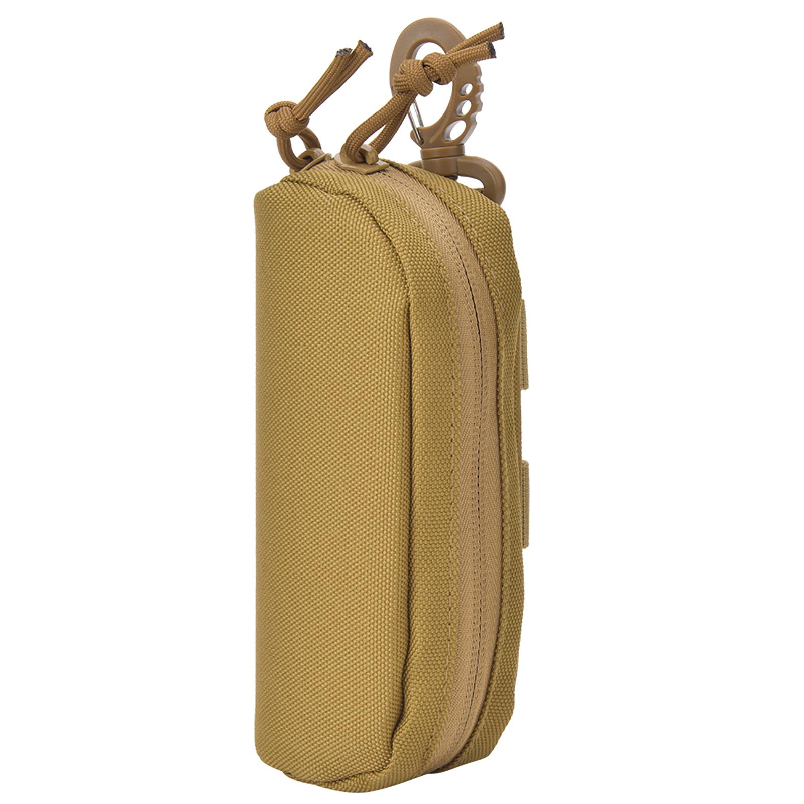 

Portable Outdoor Leisure Case Sunglasses Cover Shock Protection Glasses Storage BagMud Color
