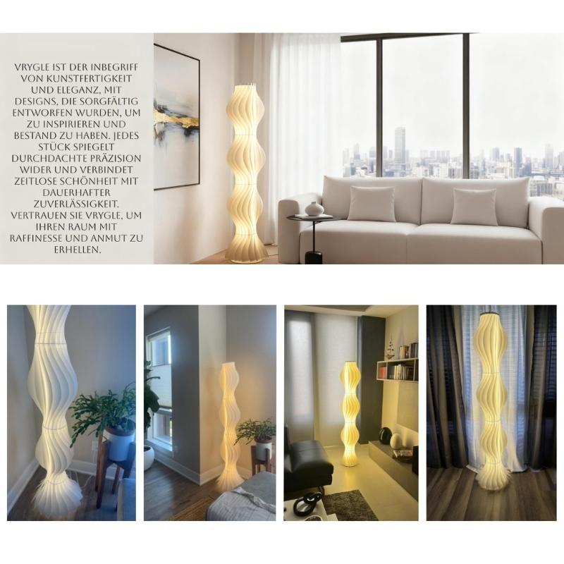 Modern LED Floor Light Standing Lamp Efficient Heat Dissipation Grass Skirt Floor Light For Reading Or Relaxing M4YD