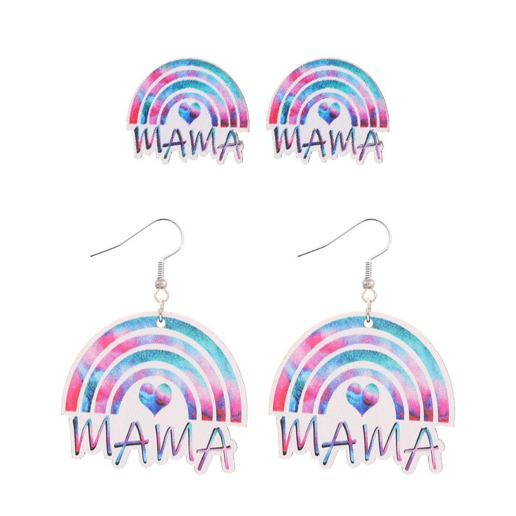 Teacher's Day Apple Pencil & Rocket Book Earrings with School Elements