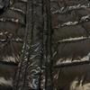 Moncler Nylon TULSA Down Jacket Black Nylon Used