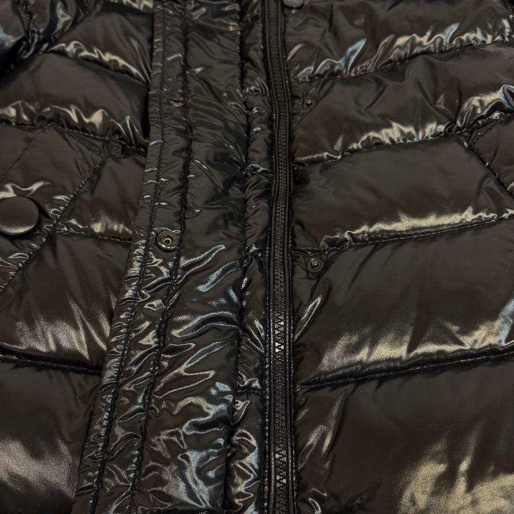 Moncler Nylon TULSA Down Jacket Black Nylon Used