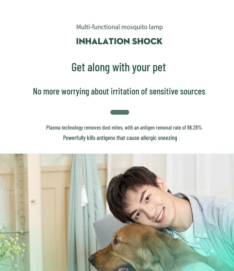 USB Portable Negative Ion Air Purifier - Silent Desktop Deodorizer & Formaldehyde Remover
