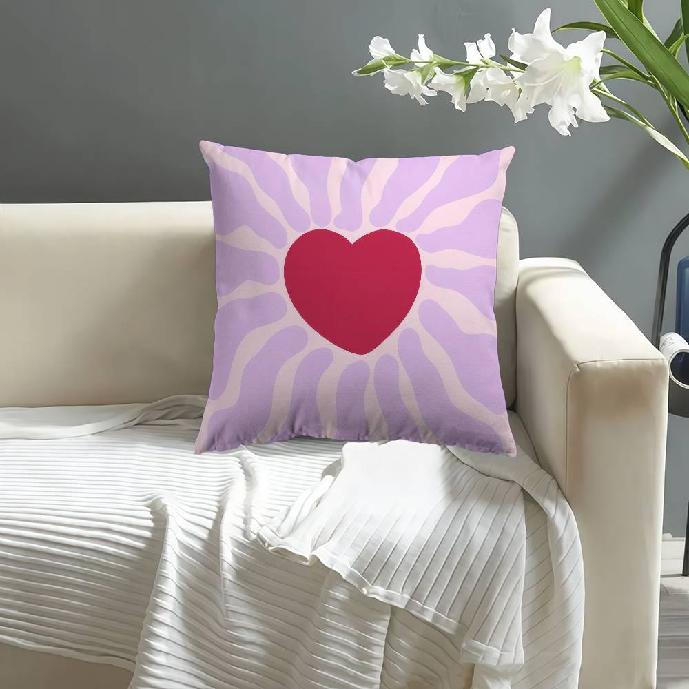 Art Abstract Geometric Maple Design Cushion Cover Happy Autumn Harvest Decor Holiday Decorati Pillow Cover