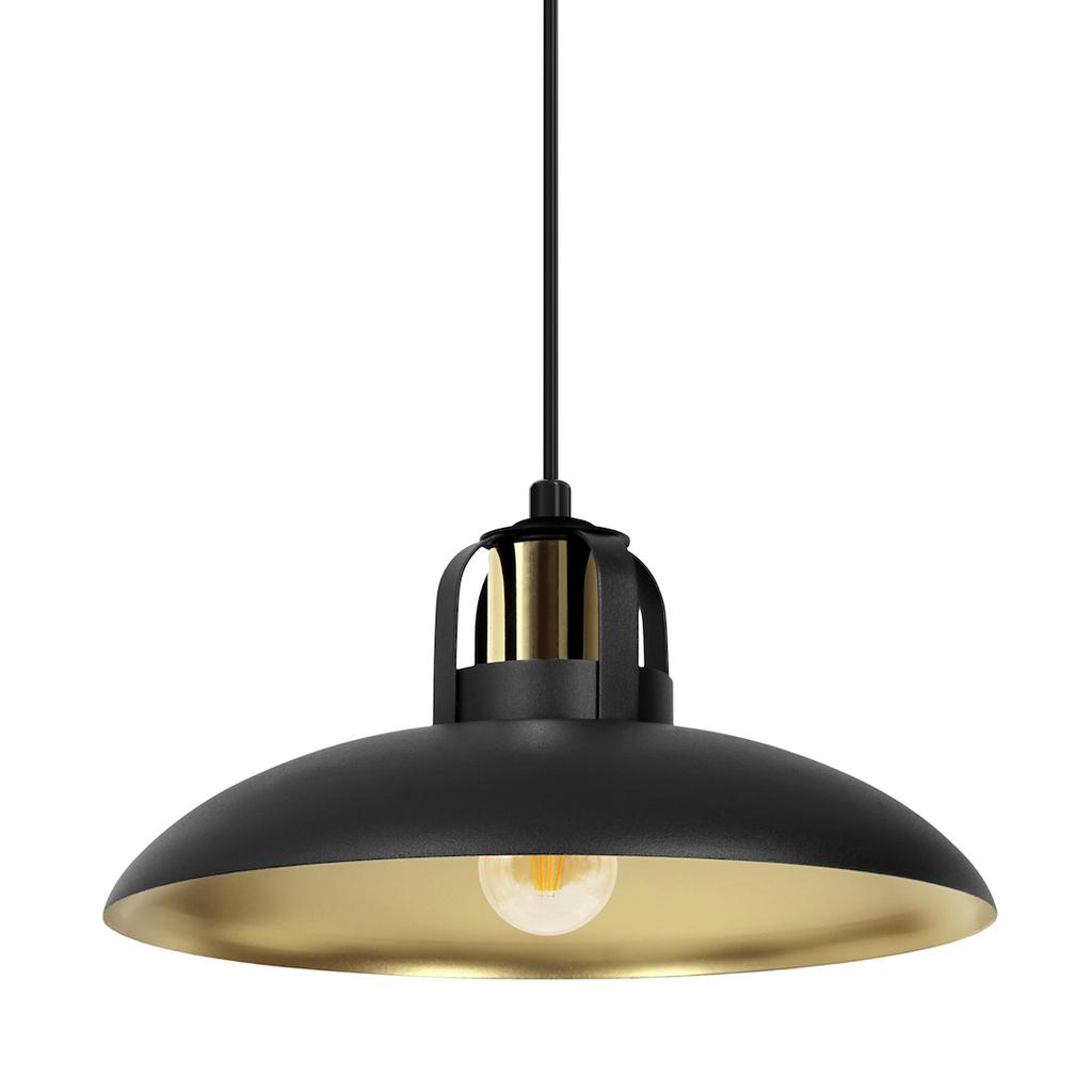Felix Black/Gold Hanging Lamp 1Xe27