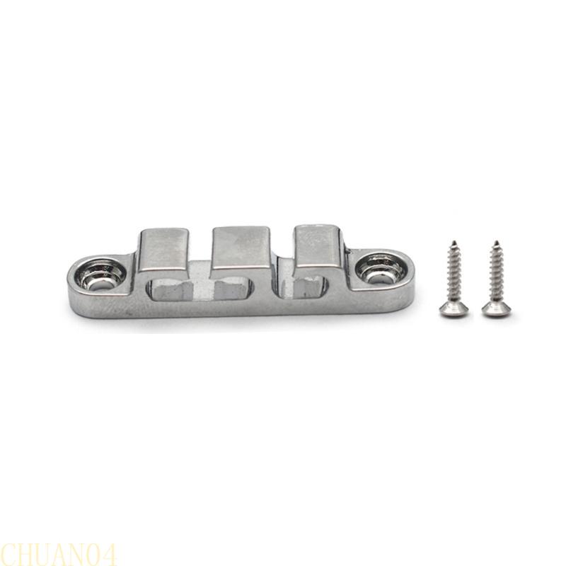 A1A2 Electric Bass String Guide Bass Headstock Protector Retainer Metal Texture