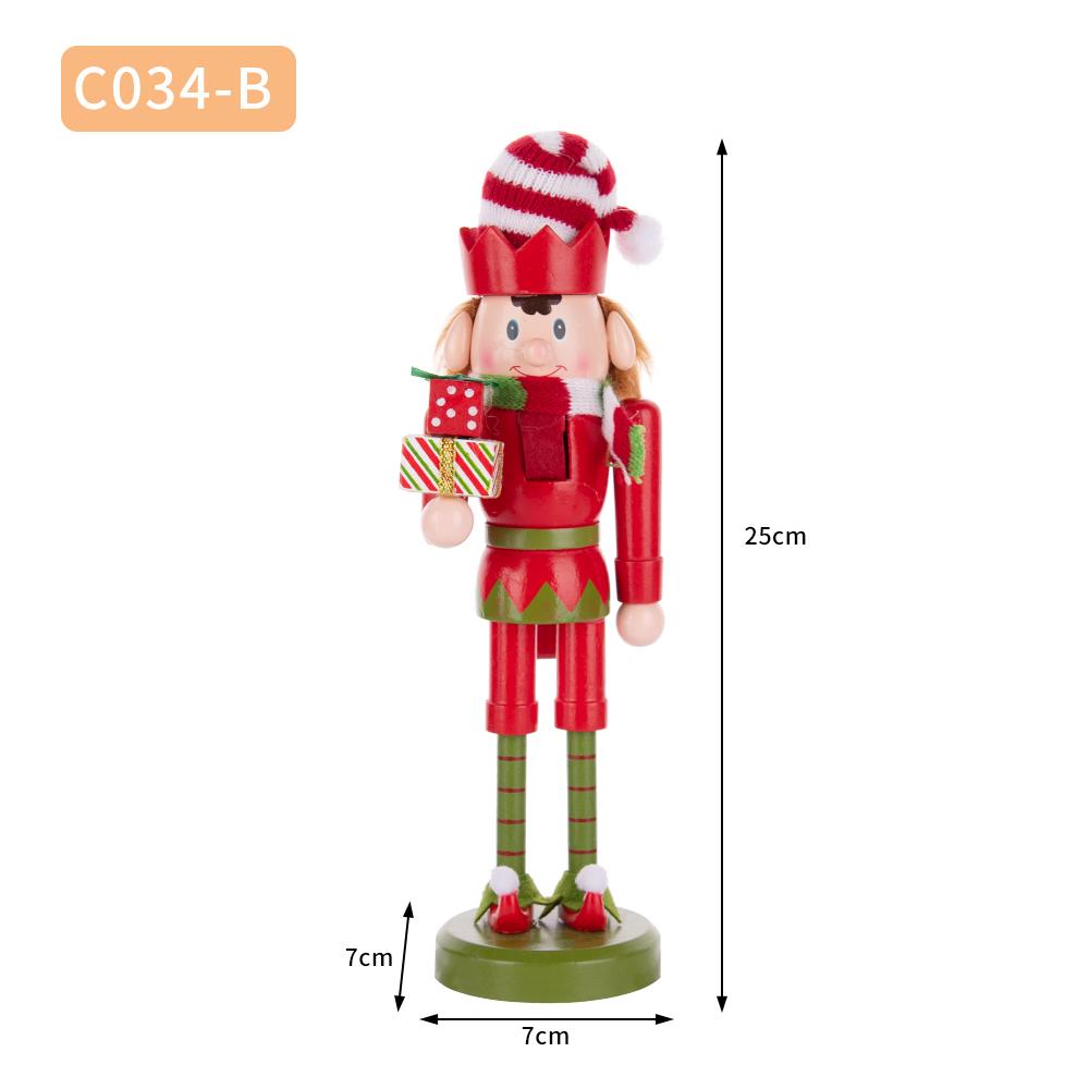 Christmas Elf Nutcracker Figurine