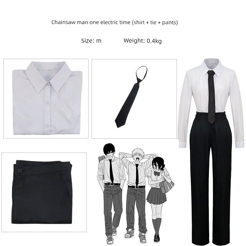 Chainsaw Man Cosplay: Makima, Demon Hunter Pawa, Hirofumi Yoshida, Female Nurse Uniform, War Demon