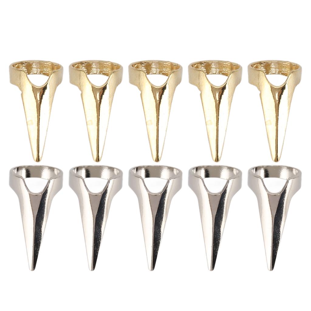 10PCS Hair Parting Ring Hair Selecting Tool for Halloween Cosplay Sectioning Hair Extensions