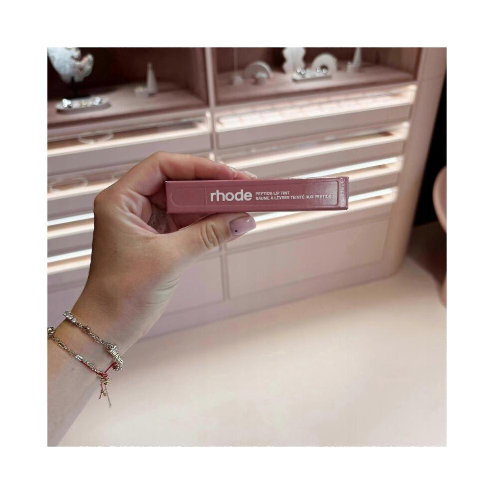 Rhode Lip Gloss Peptide Lip Treatment Salty Tan New Original