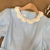 Detachable Knitted Scarves Round Neck Blouse Shoulders Fake Collar Hollow Out Crochet Shawl  Summer