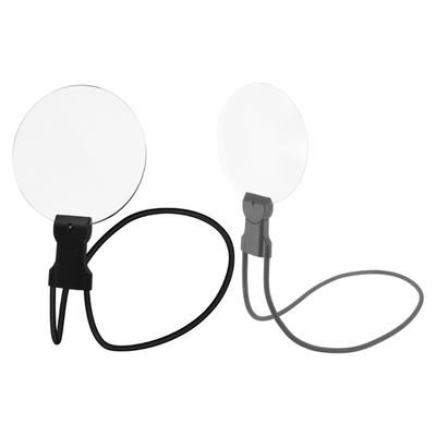 Adjustable Neck Straps Magnification Glass Illuminates Comfortable Wearable Magnifier for Detailed Work & Hobbies Gift