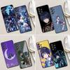 Scaramouche Genshin Impact Phone Case For Samsung Galaxy A13,A21s,A22,A31,A32,A52,A53,A71,A80,A91 Soft Black Phone Cover