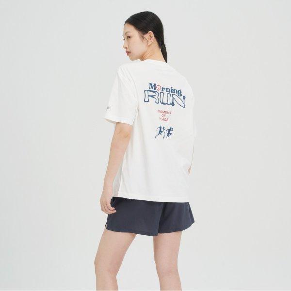 Fila Cooling Pcm PrinT OverfiT T shirT Sorona