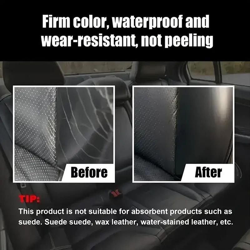 Crema per Rigenerazione Pelle Plastica Auto Cera Ripara Anti-Graffio Restauro Interni Auto Sedili Volante