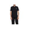 Adidas Originals Clover Retro 3-Stripes Tee Crew Neck Short Sleeve Men Tops Black ED6116