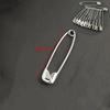 20 Pcs/Lot Household Store Safety Pin Multipurpose Metal Clothes Safety Pin Durable Simple Safety Pin Office Supplies Paper Clip