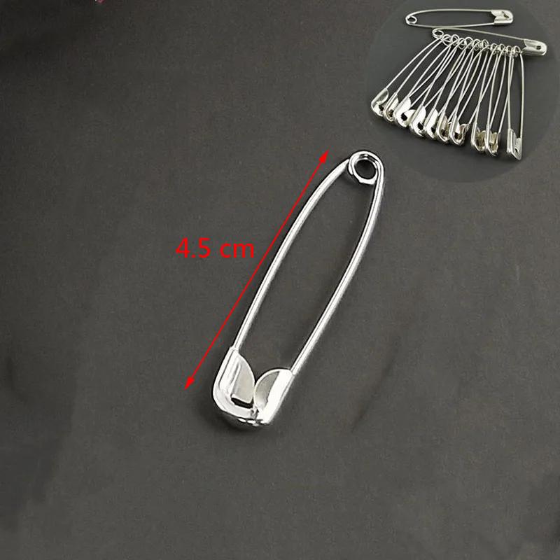 20 Pcs/Lot Household Store Safety Pin Multipurpose Metal Clothes Safety Pin Durable Simple Safety Pin Office Supplies Paper Clip