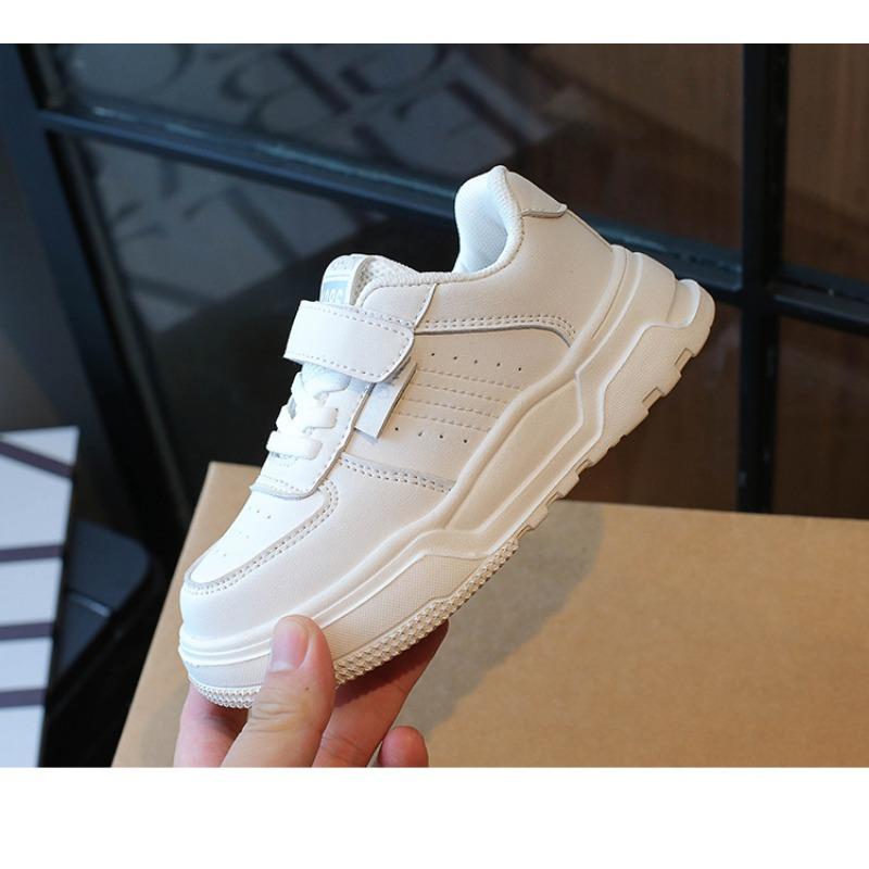 Модные универсальные детские легкие нескользящие белые туфли — фото 9