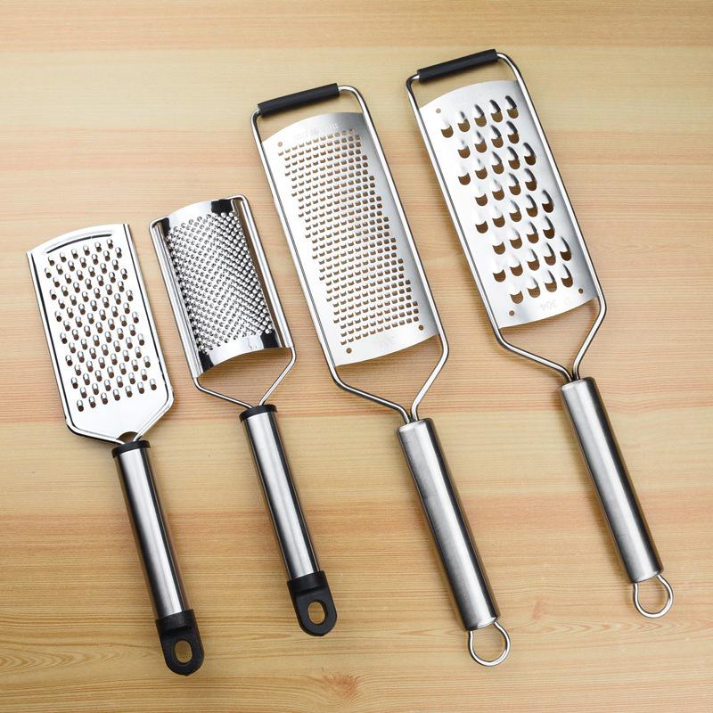 Stainless Steel Ginger & Garlic Grater Spoon - Manual Juice & Paste Grinder