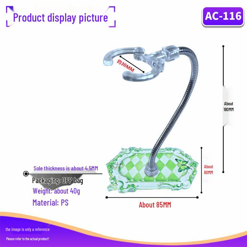 BJD Compatible 12"/8"/6" Telescopic Adjustable Doll Stand