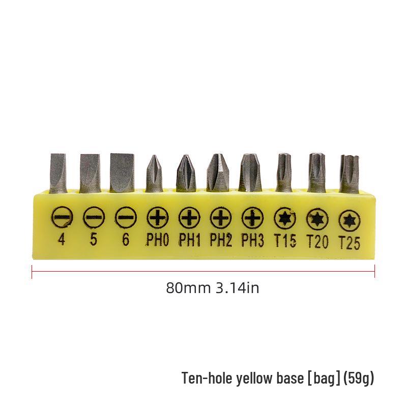 GeiBei 105° Bend Screwdriver Direction Changer with Hex Shank for Electric Drills