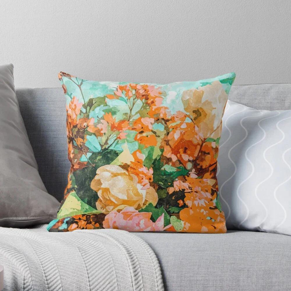 Green Plant Tree Decorative Home Pillow Case Cushion Covers X Nordic  X Modern Living Room Sofa Bed  Boho