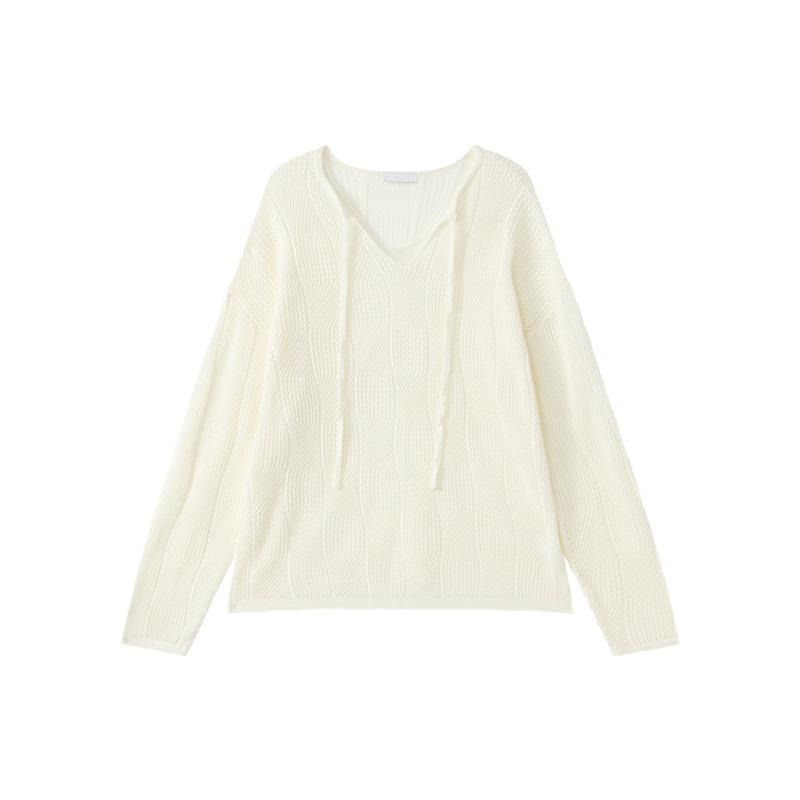 Koreanischer Stil V-Ausschnitt Langarm Strickpullover Für Männer Locker Faul Mode