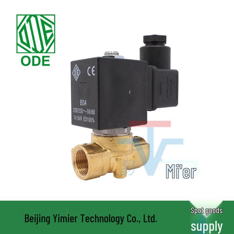 Italy Ode Solenoid Valve 21A5KT55 220V DN10 Two-Way Zero Pressure Start Normally Closed.