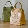 Tragbare Wasserdichte Campingtasche Verdickte Auslaufsichere Tragetasche Handtasche Dupont-Papier Lunchtasche Picknick