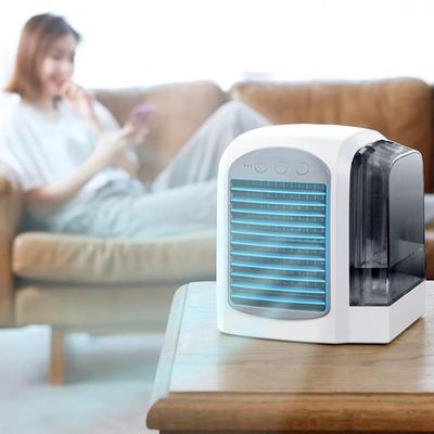 Klimatyzator z chłodzeniem wodnym Maszyna do chłodzenia powietrzem Nawilżacz Wentylator chłodzący 3 biegi Mini klimatyzator Zbiornik 380 ml do domu biura